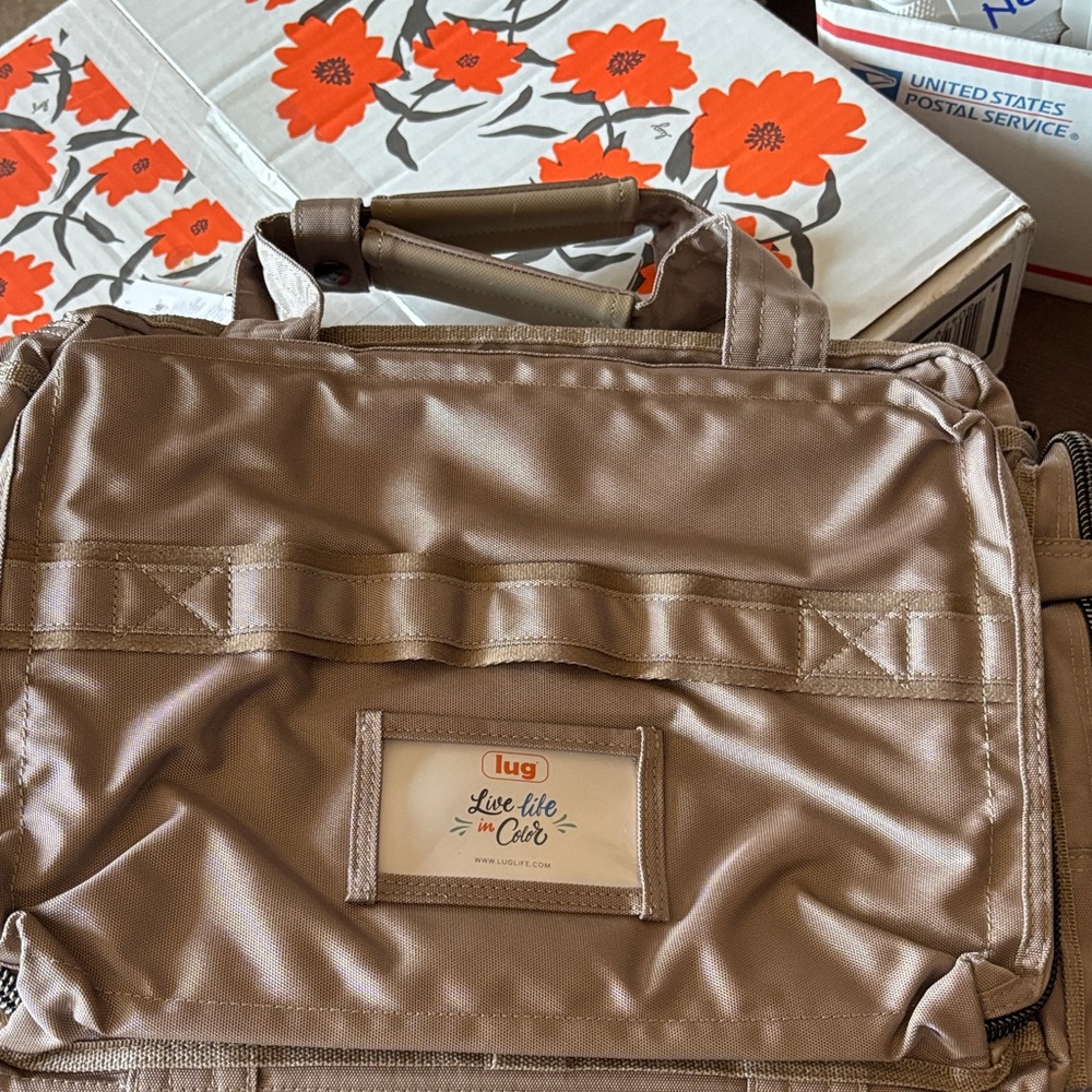Lug Men's Atlas Taupe Travel Bag
